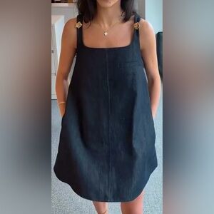 COS Dark Blue Mini Dress